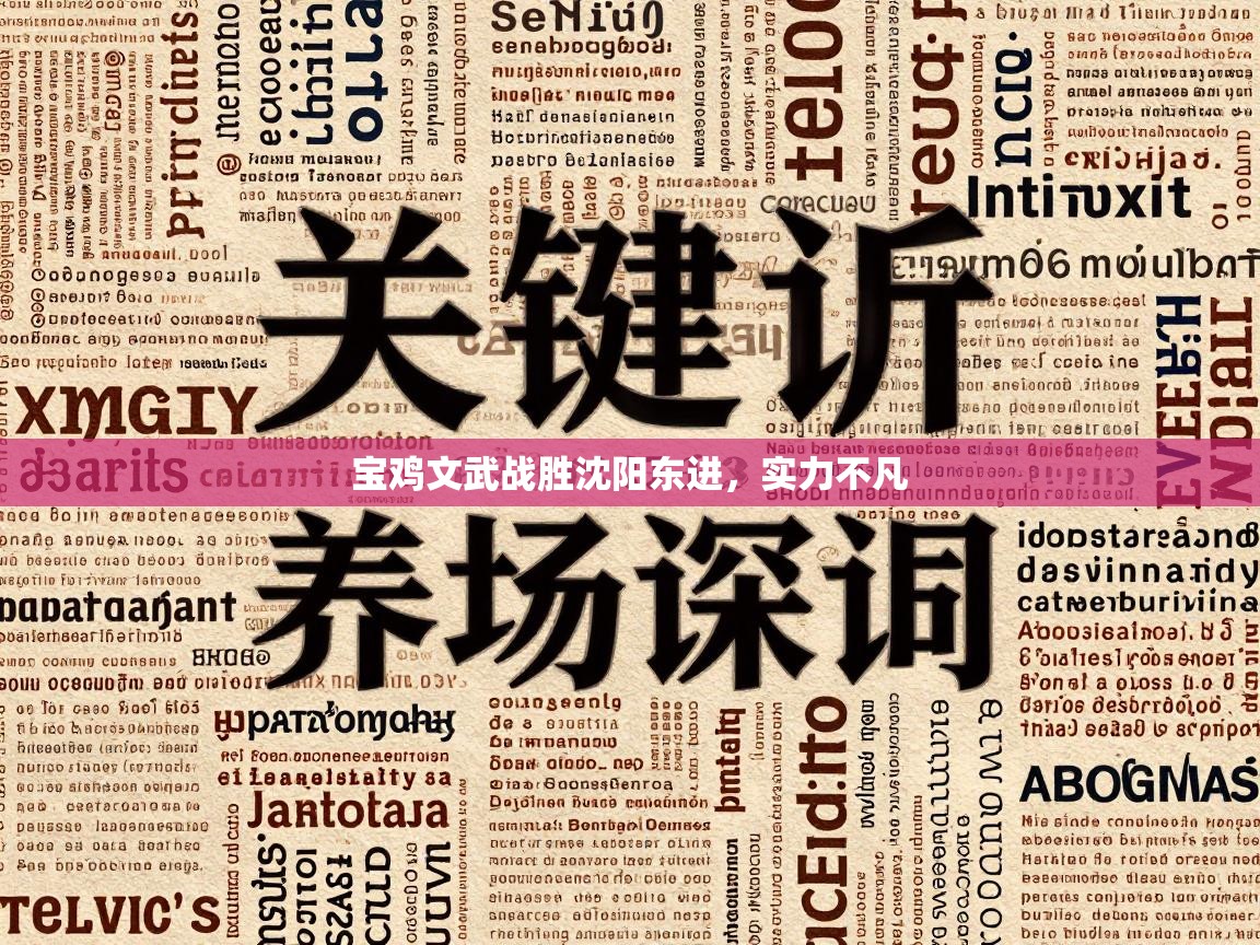 宝鸡文武战胜沈阳东进，实力不凡  第1张